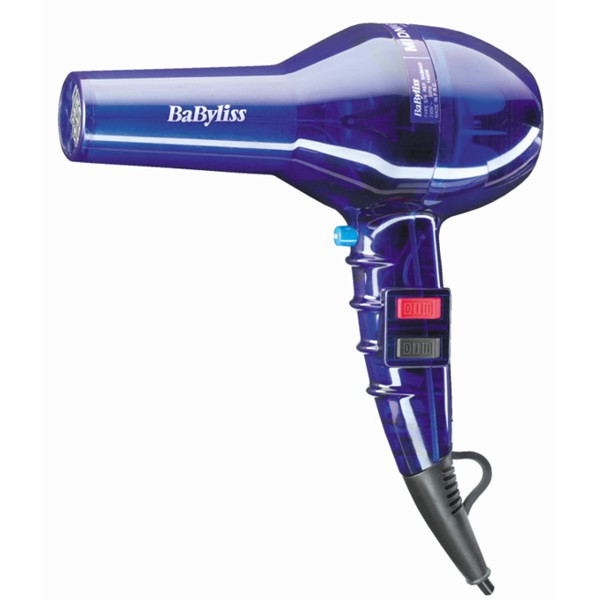 BaByliss PRO Blue Magic Haartrockner Fön mit Kaltluftstufe BAB6445E