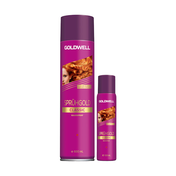 Goldwell Sprühgold Classic Haarspray 600ml + Mini 100ml Goldwell Sprühgold Classic Haarspray 600ml + Mini 100ml