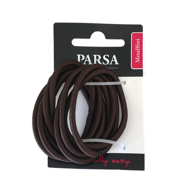 Parsa Haarschmuck Braun Haargummis XL, No. 25074 Parsa Haarschmuck Braun Haargummis XL, No. 25074