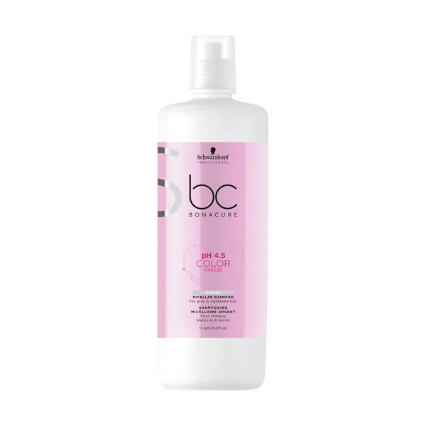 Schwarzkopf BC Bonacure ph 4.5 Color Freeze Silver Shampoo LITER Schwarzkopf BC Bonacure ph 4.5 Color Freeze Silver Shampoo LITER