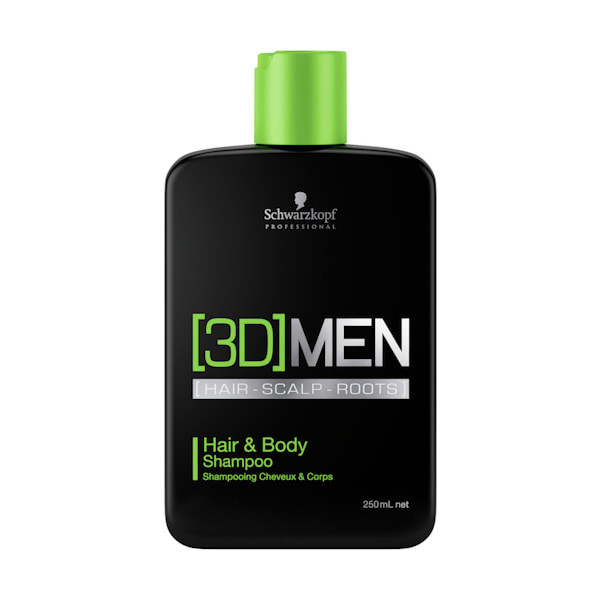 Schwarzkopf 3D Men Hair + Body Shampoo Schwarzkopf 3D Men Hair + Body Shampoo