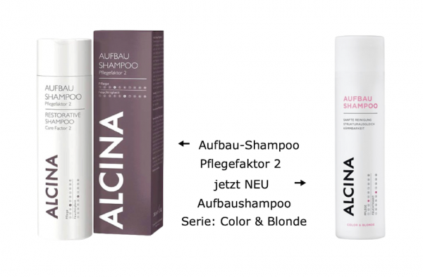 Alcina Aufbau-Shampoo, Pflegefaktor 2