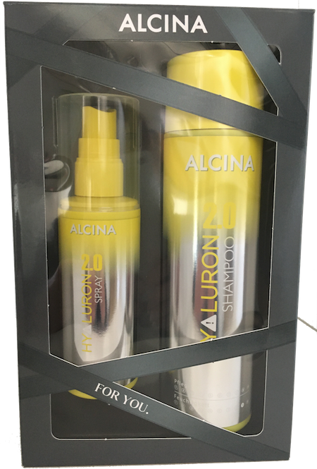 Alcina Geschenkset Haar HYALURON 2.0 Shampoo + Spray