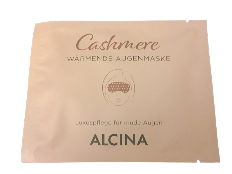 Alcina Cashmere Wärmende Augenmaske, Stk.