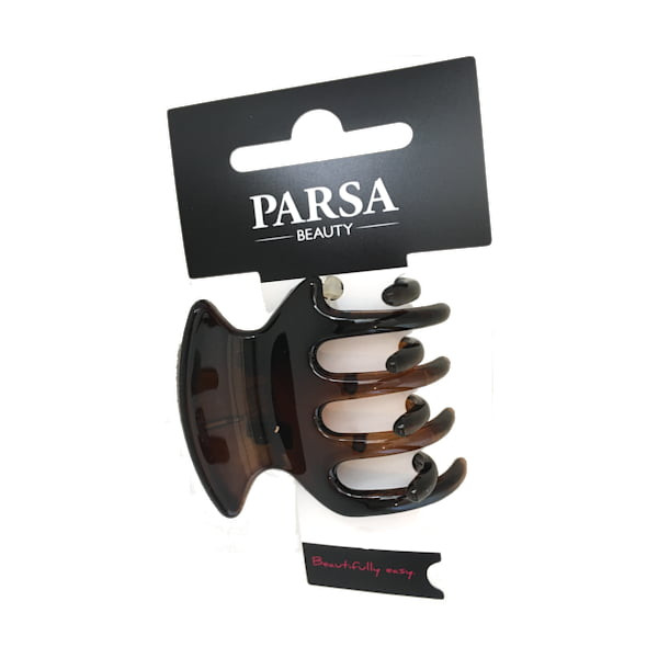 Parsa Haarschmuck Braun Wasserwell-Klammer Midi, No. 22887