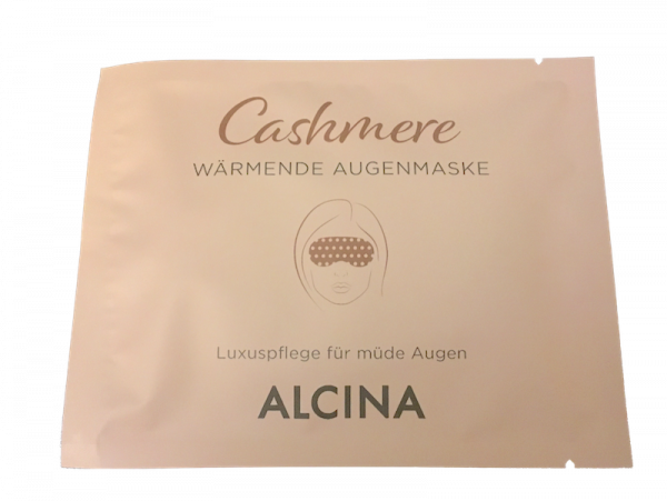 Alcina Cashmere Wärmende Augenmaske, Stk.