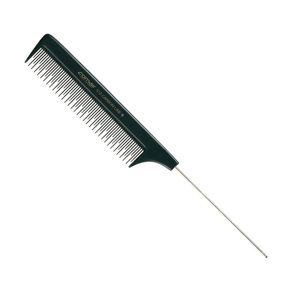 Comair Ondulierkamm 407 Carbon Profi Line – 22 Cm, Hitzebeständig Bis 150°C, Antistatisch