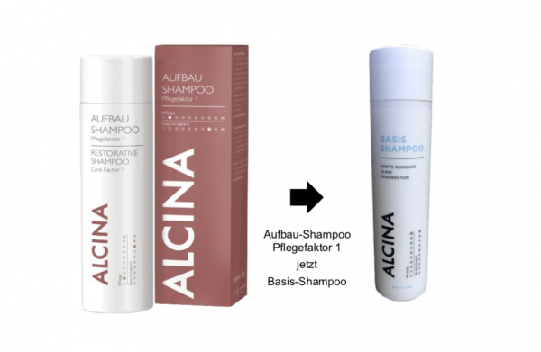 Alcina Basis-Shampoo (Aufbau-Shampoo Pflegefaktor 1)