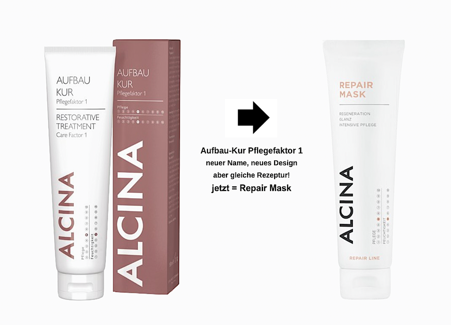Alcina Repair Mask (Aufbau-Kur Pflegefaktor 1) Alcina Repair Mask (Aufbau-Kur Pflegefaktor 1)