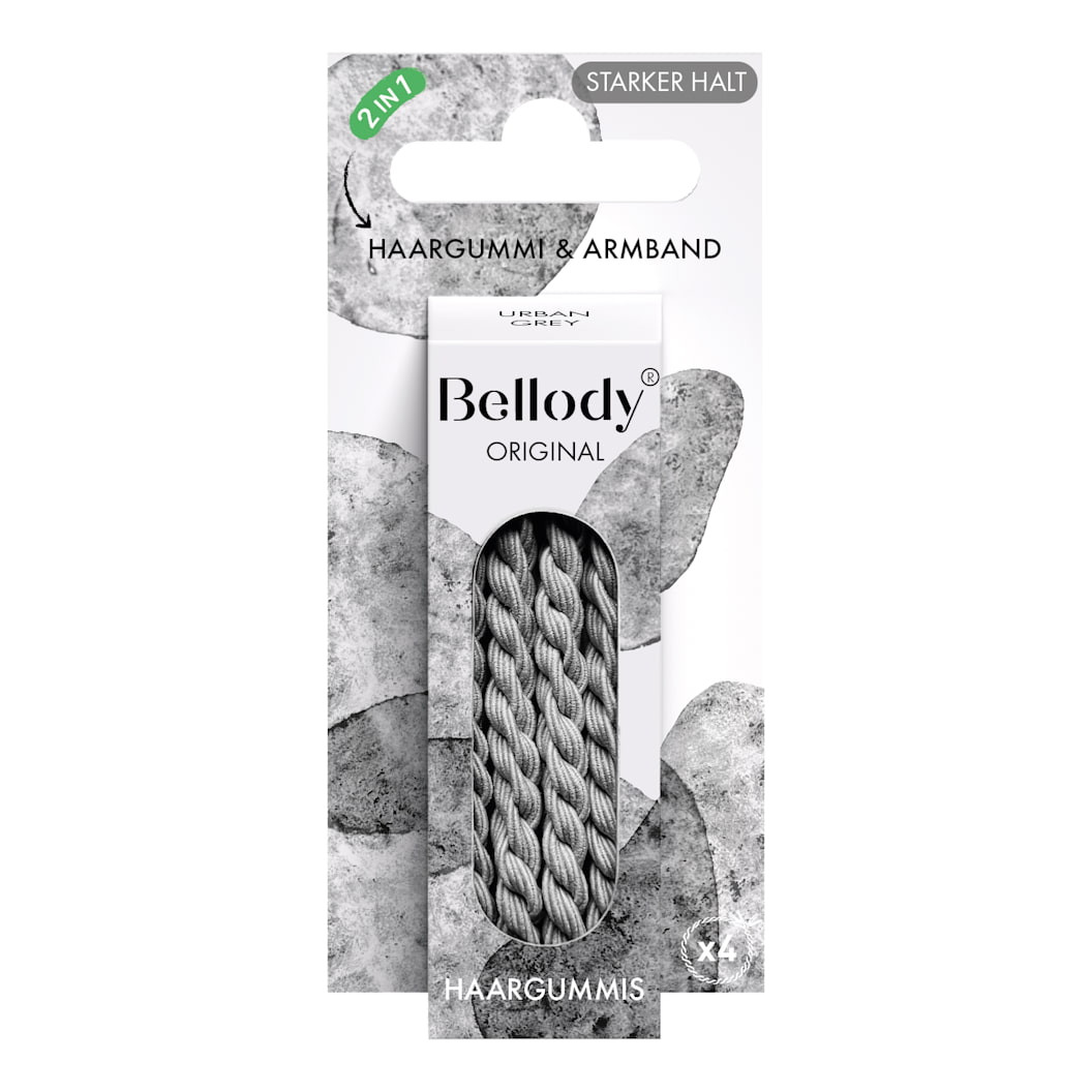 Bellody Original Haargummis Urban Gray (Grau) Bellody Original Haargummis Urban Gray (Grau)