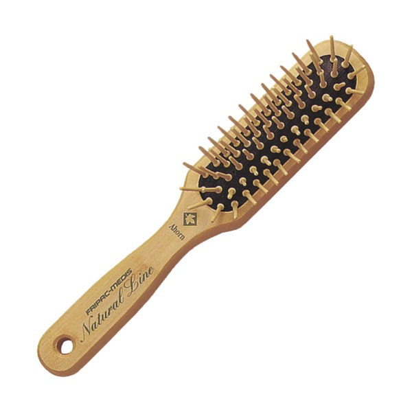 Fripac-Medis Natural Line Längliche Bürste aus Ahornholz B-4322 Fripac-Medis Natural Line Längliche Bürste aus Ahornholz B-4322