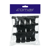 Comair Friseurzubehör Abteil Plastikklammer Schwarz Kurz Set Comair Friseurzubehör Abteil Plastikklammer Schwarz Kurz Set