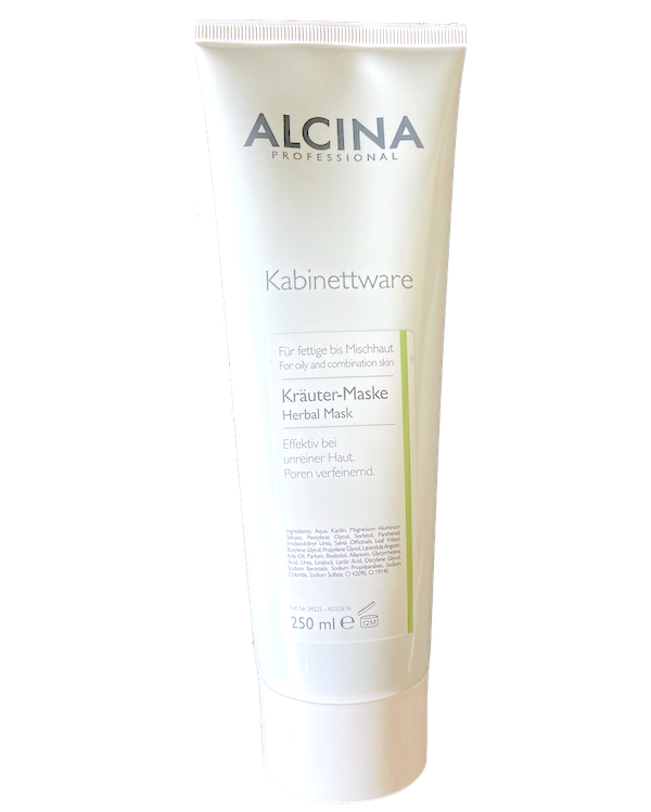 Alcina Kosmetik - Kräuter-Maske - Für fettige- bis Mischhaut - Kabinett