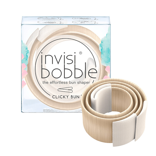 Invisibobble Clicky Bun To Be or Nude To Be (Creme)