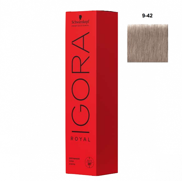 Schwarzkopf Igora Royal 9-42 extra hellblond beige cendre