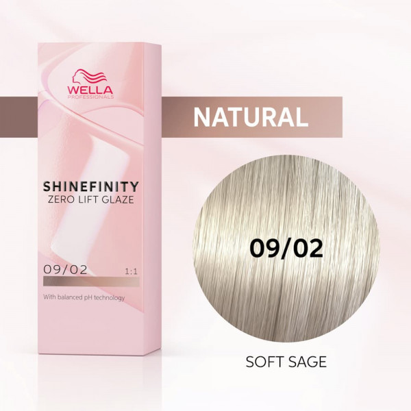 Wella Shinefinity Glaze 09/02 Soft Sage